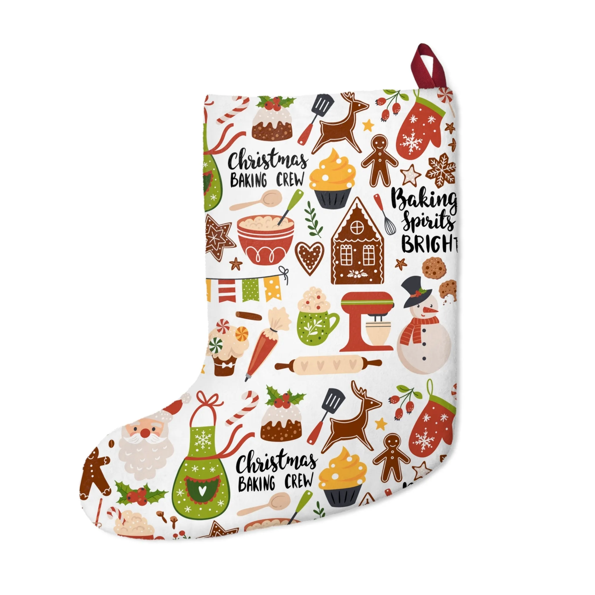 Christmas Baking Spirit Stockings