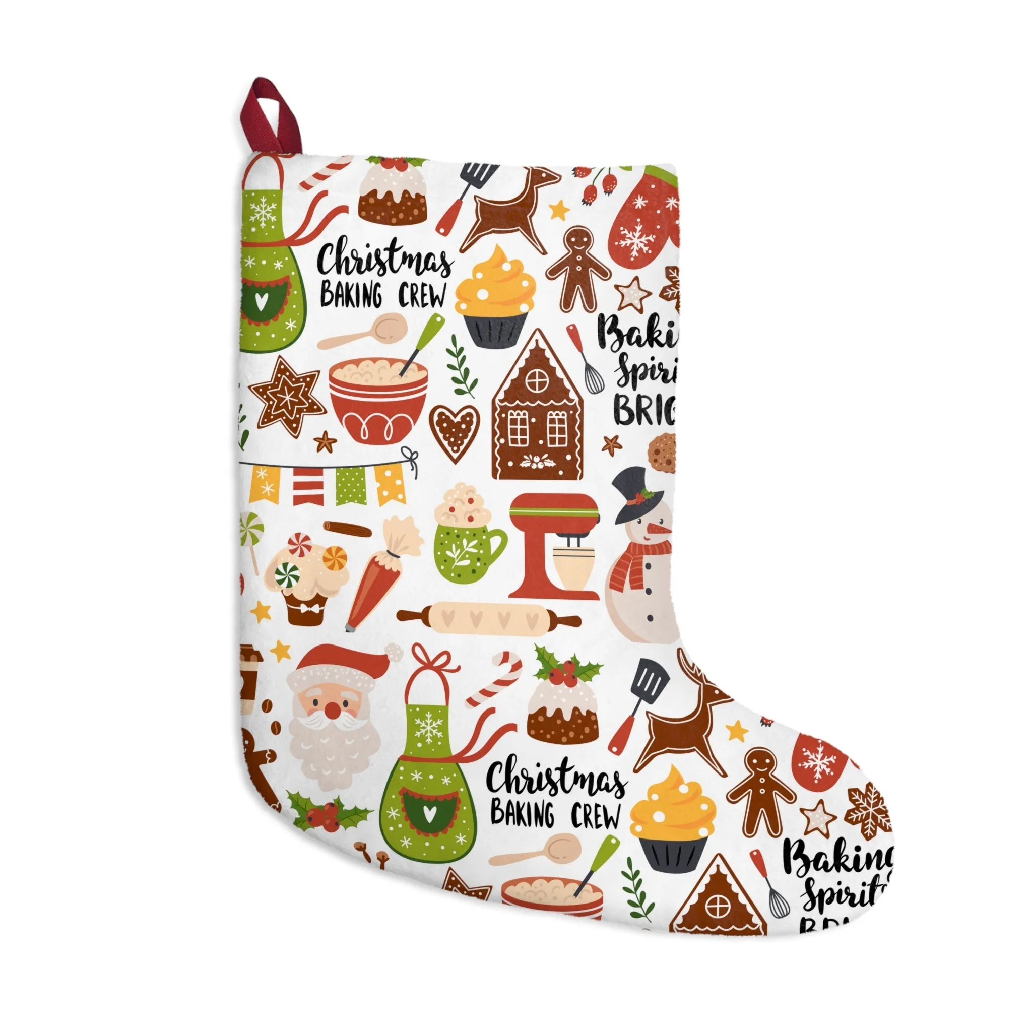 Christmas Baking Spirit Stockings