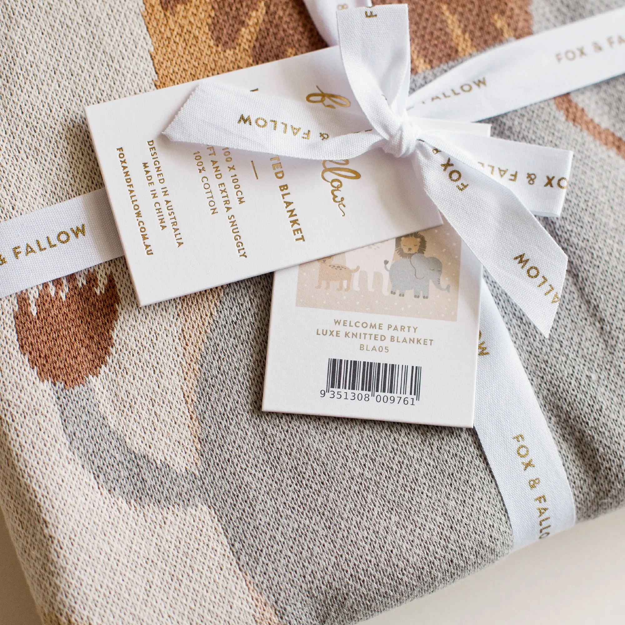 Fox & Fallow Blanket - Welcome Party