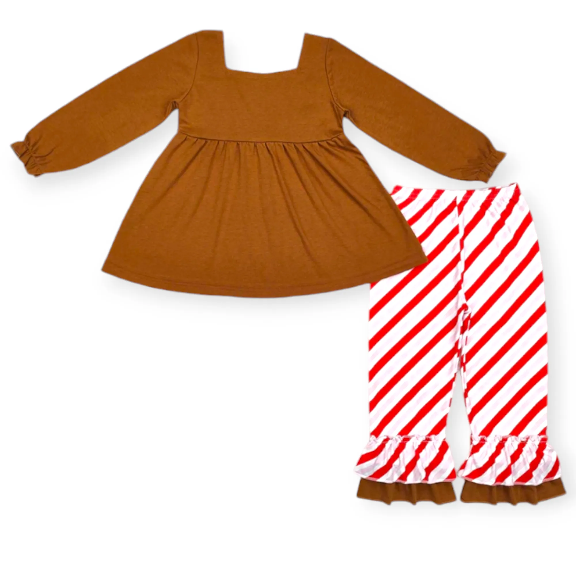 gingerbread girl pant set