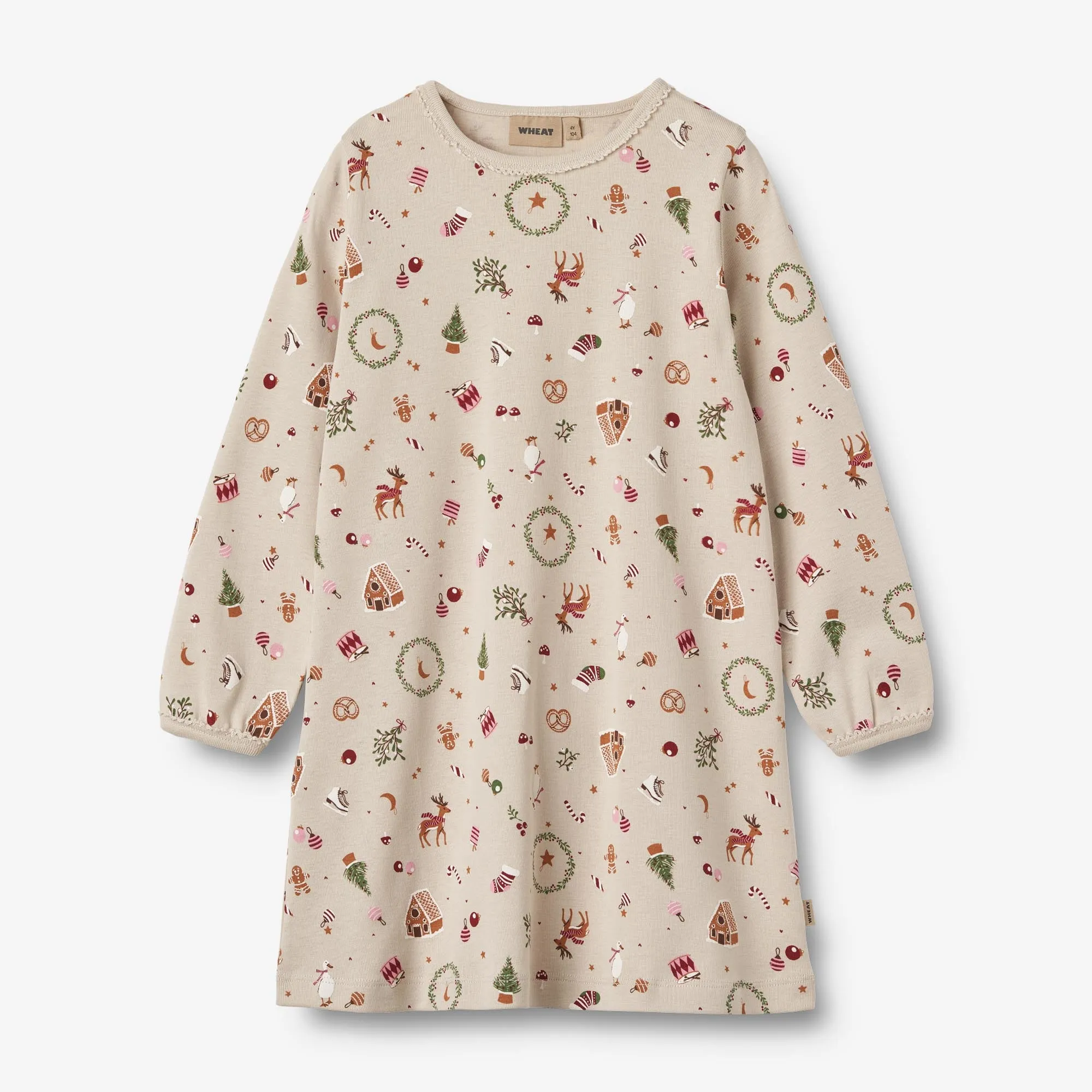 Nightgown Elinor - offwhite holiday