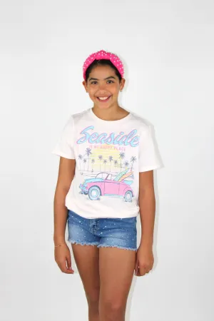 Paper Flower Seaside Is My Happy Place T-Shirt