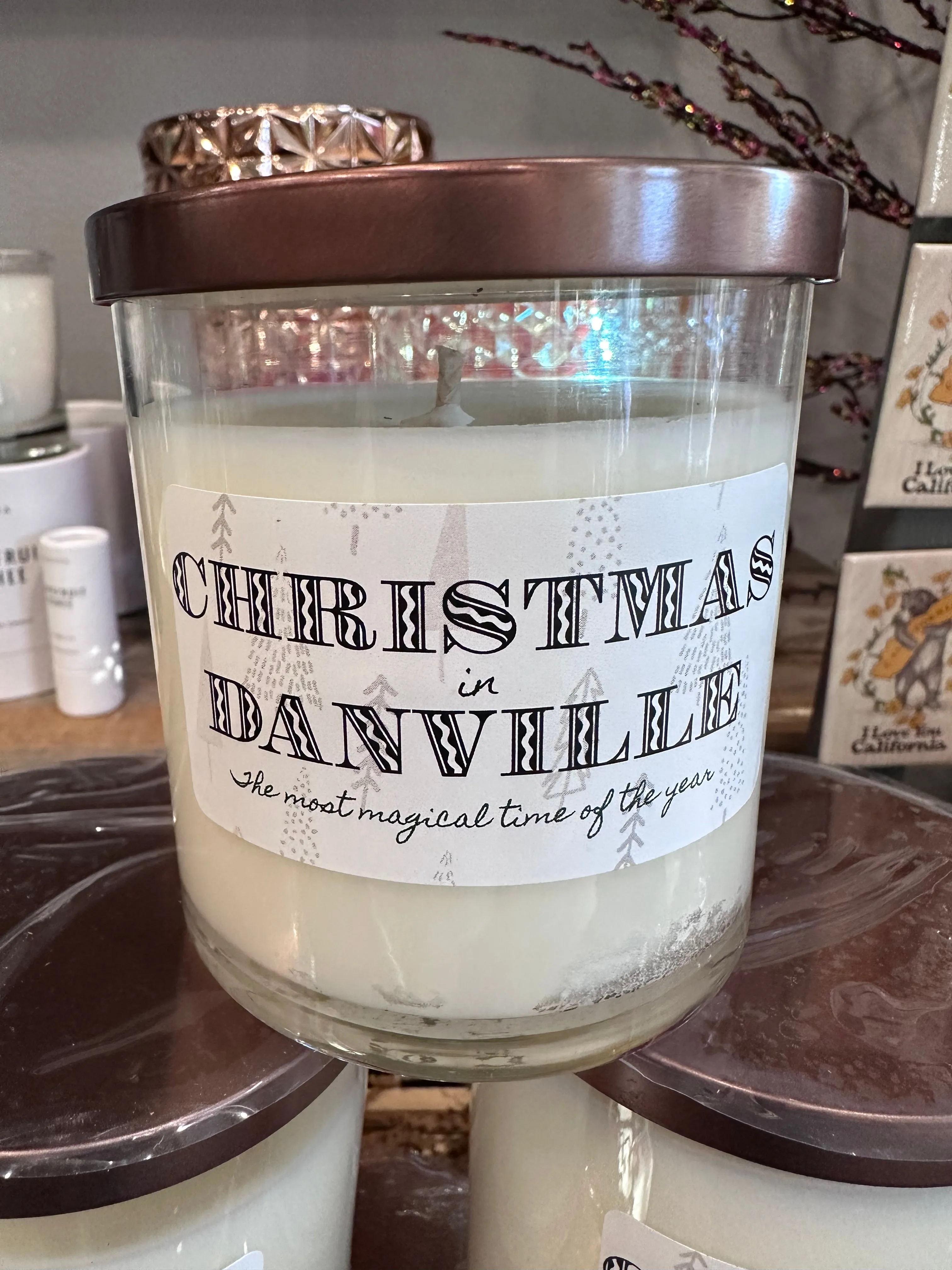 Small Town Holiday Candle