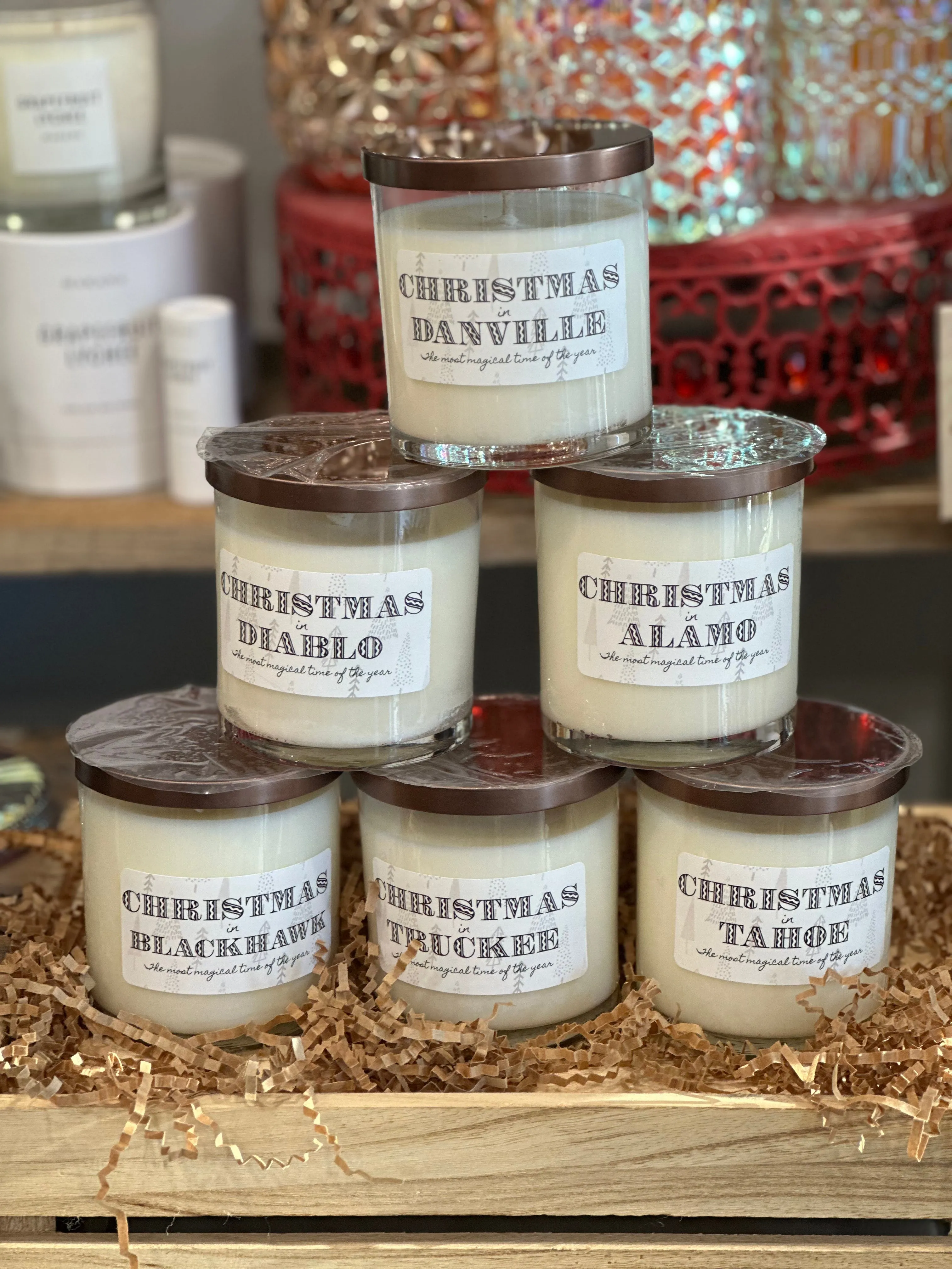 Small Town Holiday Candle