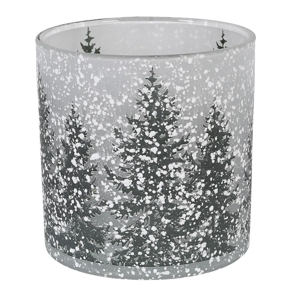 Snowy Trees Lantern - 2 Sizes
