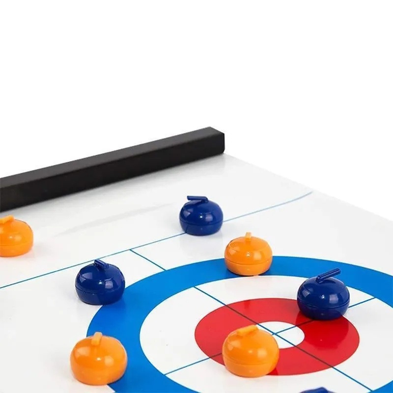 Xmas Hot Sales   New Tabletop Family Curling Game
