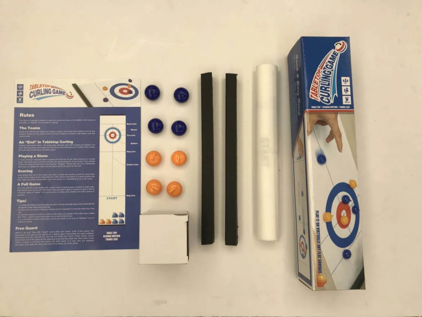 Xmas Hot Sales   New Tabletop Family Curling Game