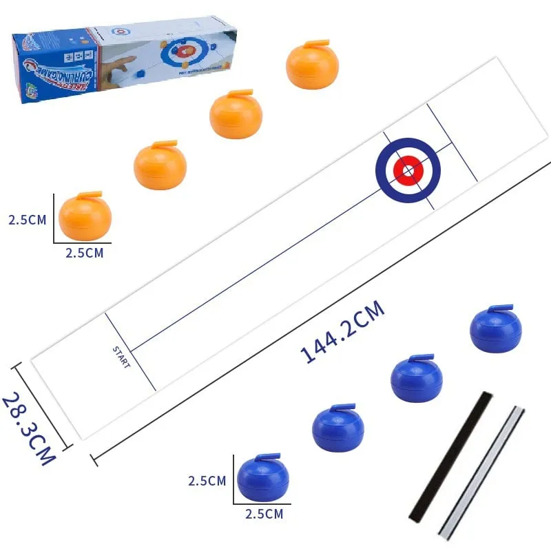 Xmas Hot Sales   New Tabletop Family Curling Game